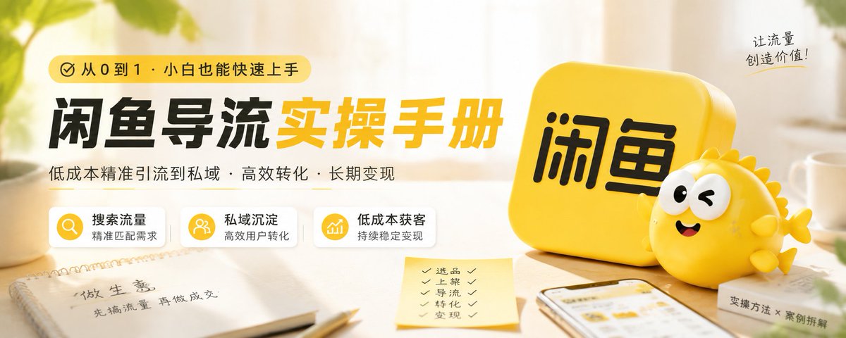 闲鱼导流实操